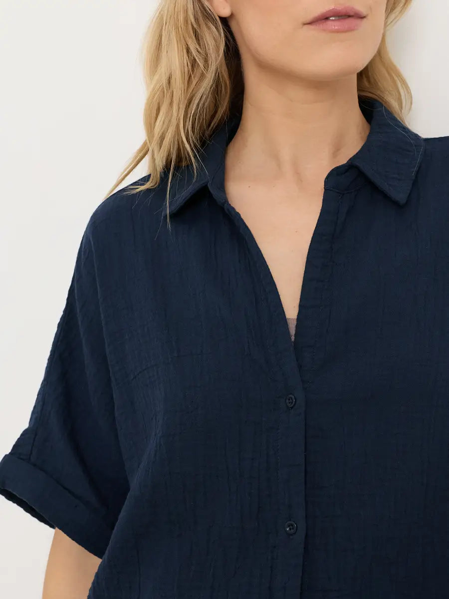 Coastal Double Gauze Relaxed Shirt