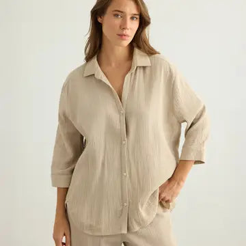 Aura Maxi Shirt