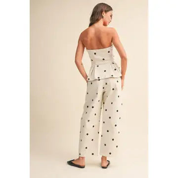 Polkadot Barrel Pants