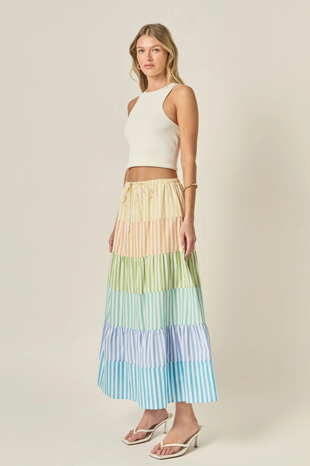 The Pastel Tier Skirt
