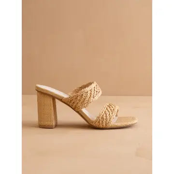 Woven Double Band Heel