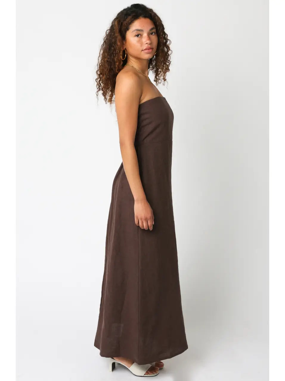 Irise Linen Maxi Dress
