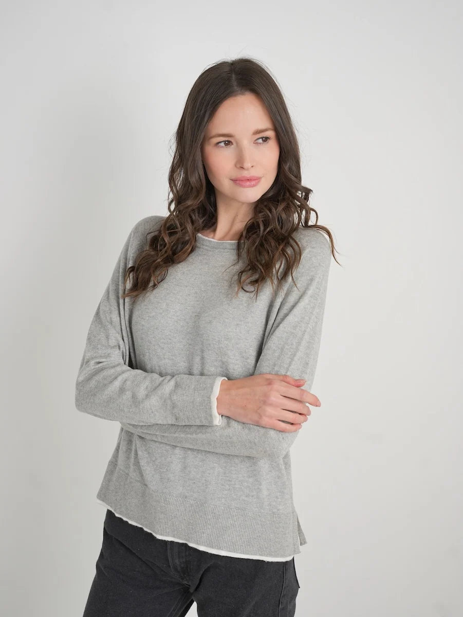Avery Layered Knit Sweater