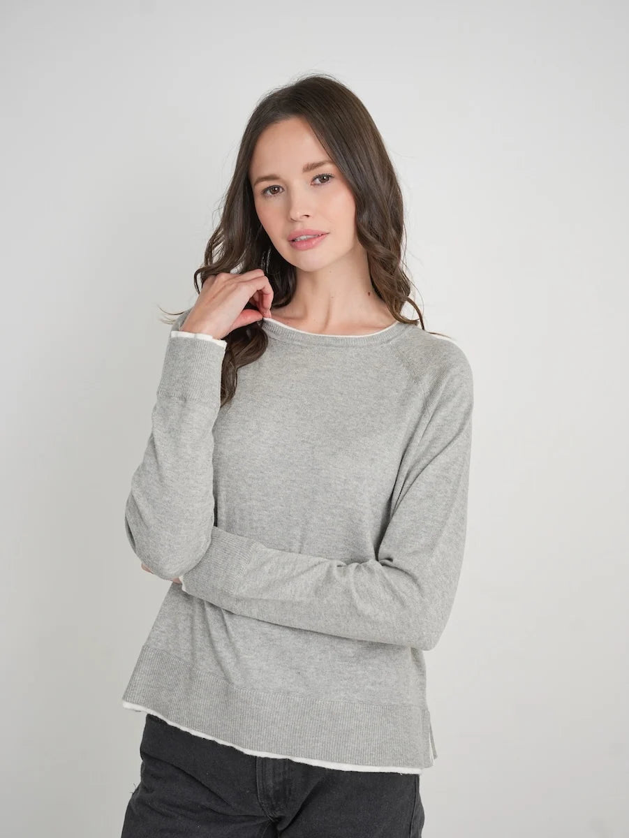 Avery Layered Knit Sweater