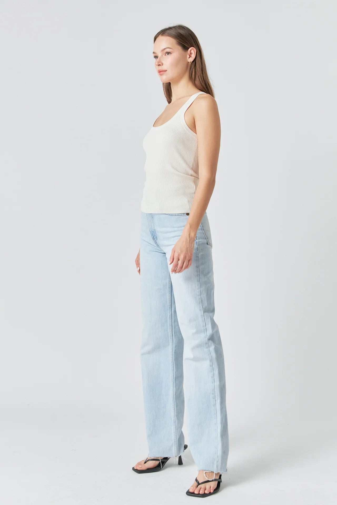 Basic Ribbed Tank Top