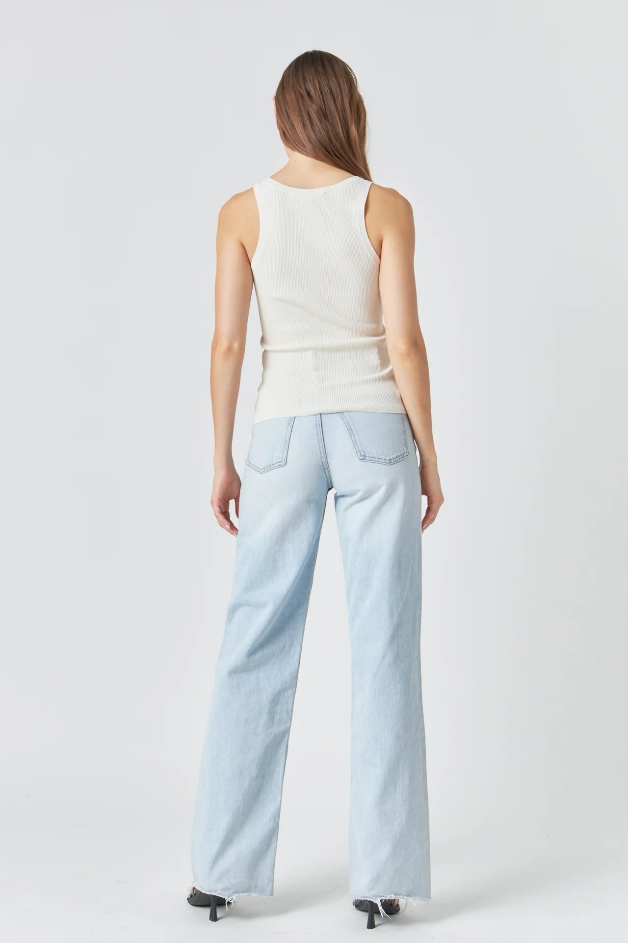 Basic Ribbed Tank Top