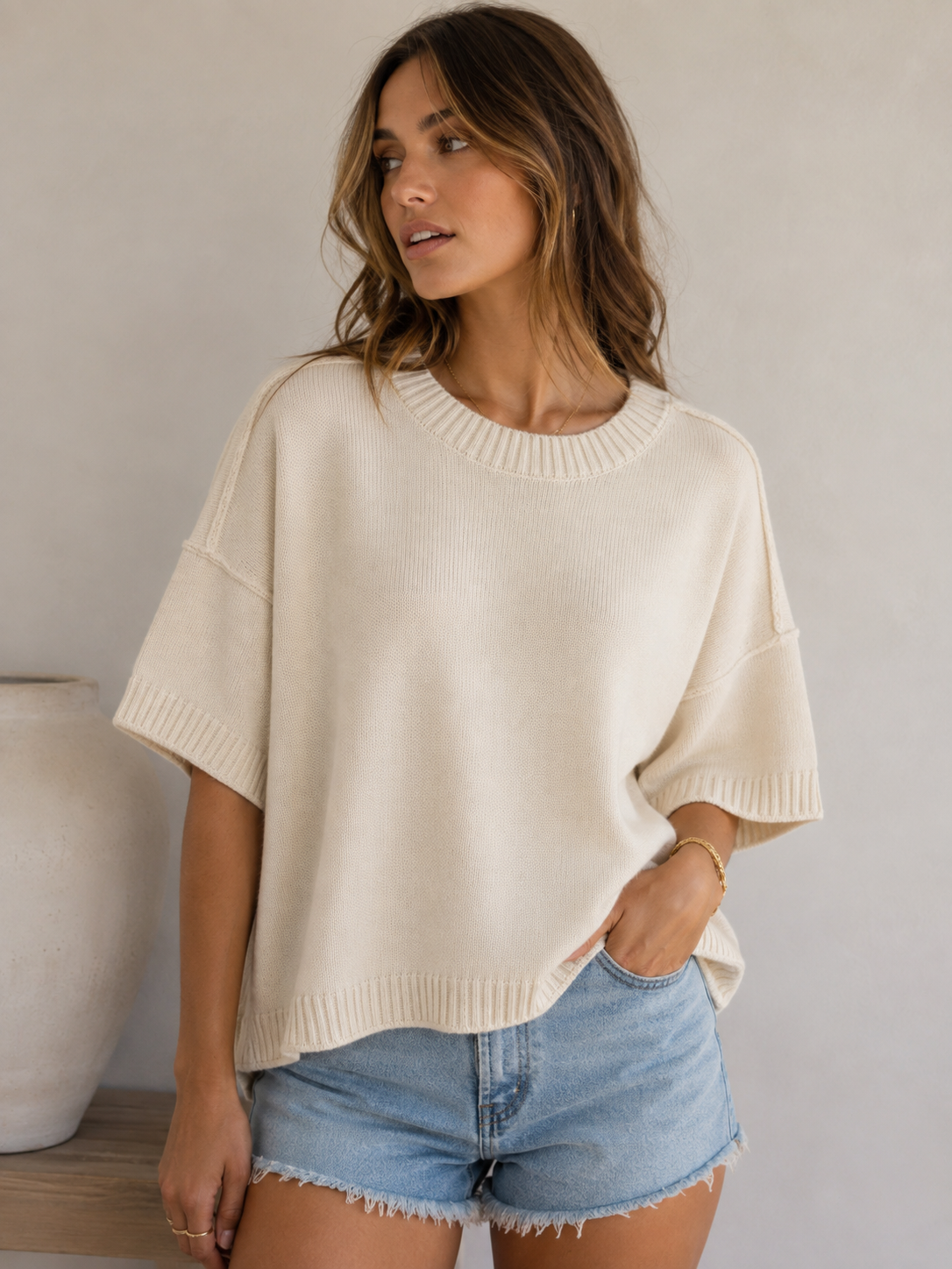 The Aspen Boxy Knit