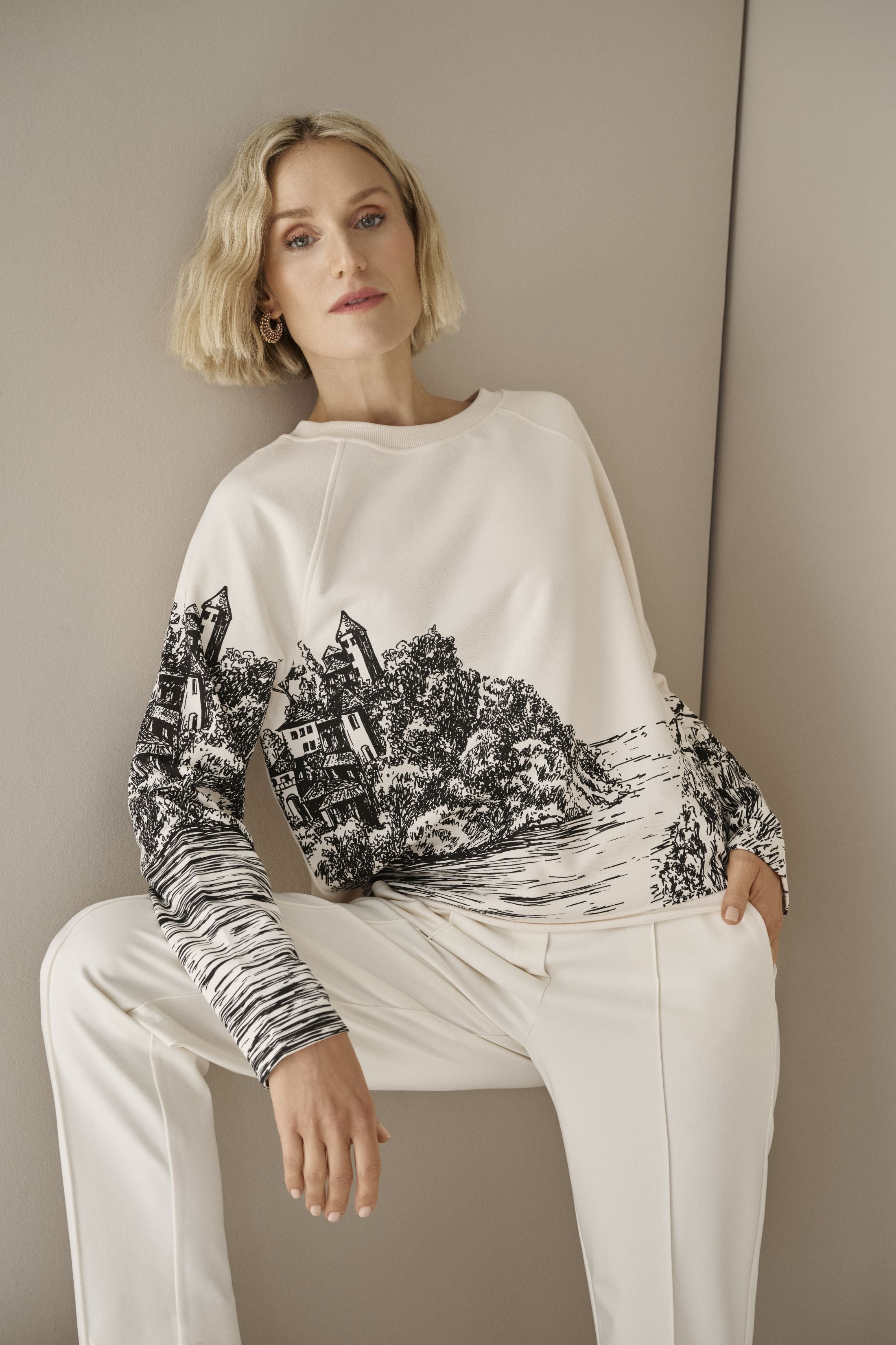 The Riviera Sketch Sweatshirt
