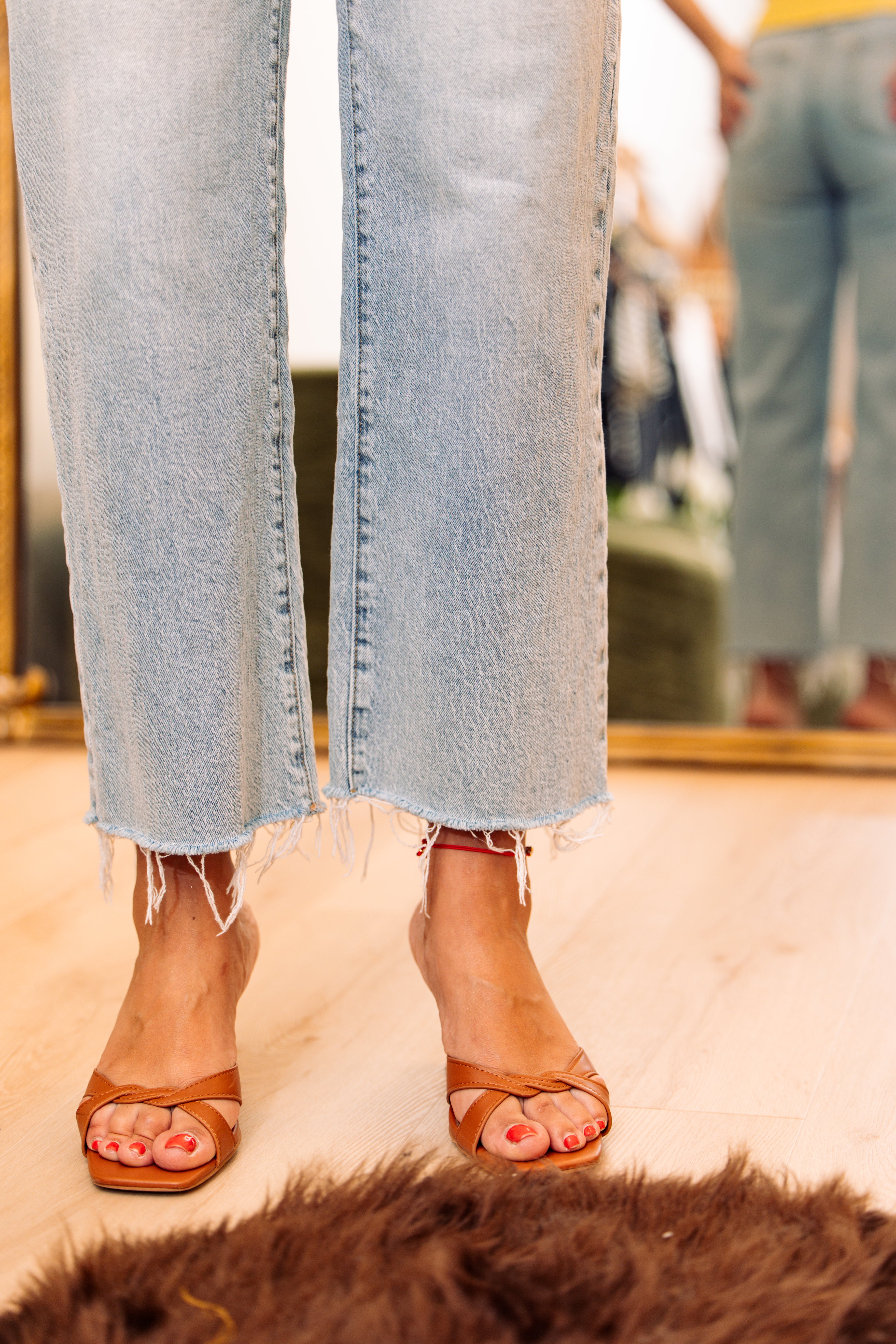 Aberdeen Ankle Crop High Rise Jean