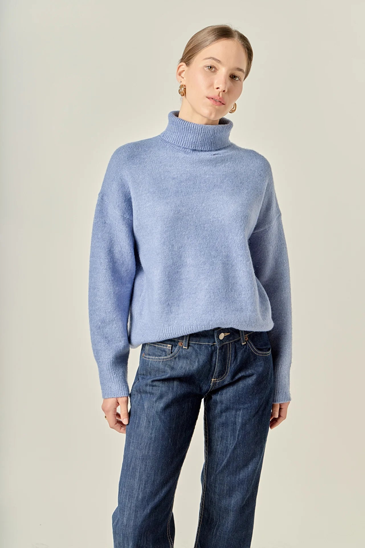 Turtleneck Long Sleeve Sweater