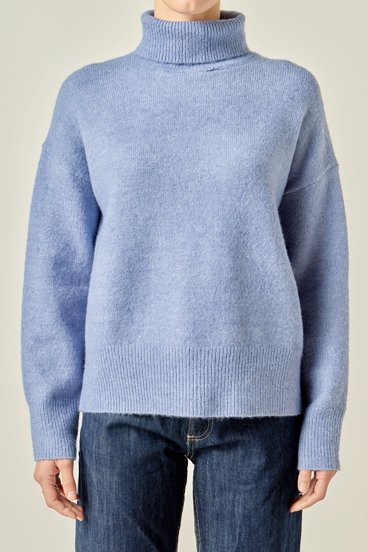 Turtleneck Long Sleeve Sweater