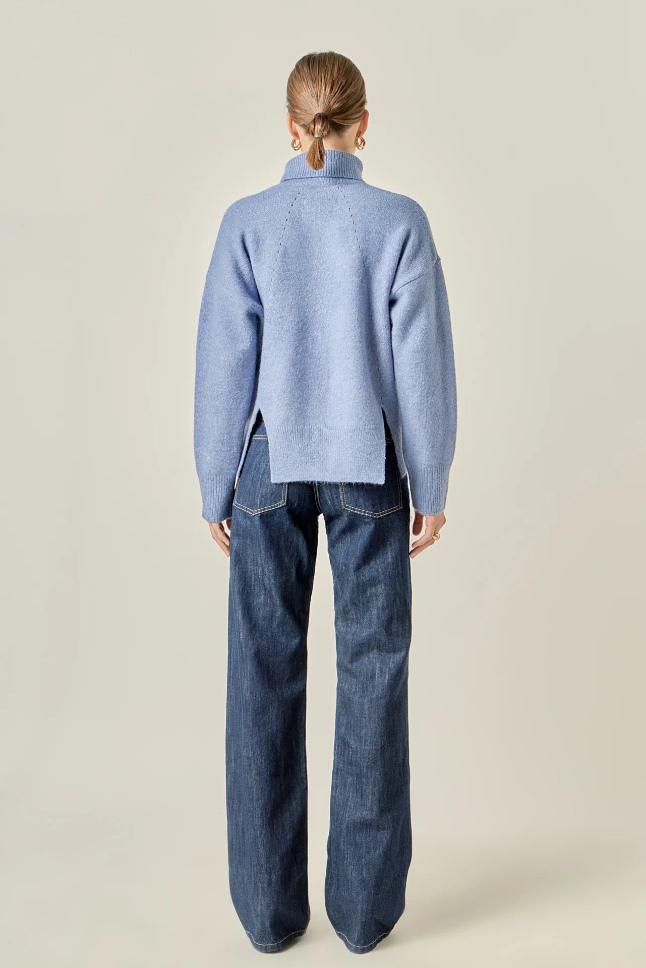 Turtleneck Long Sleeve Sweater