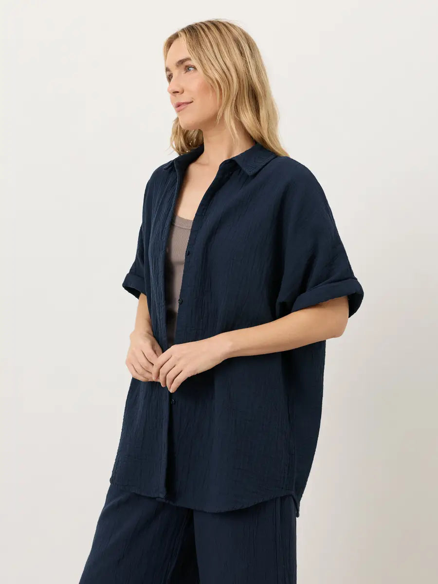 Coastal Double Gauze Relaxed Shirt