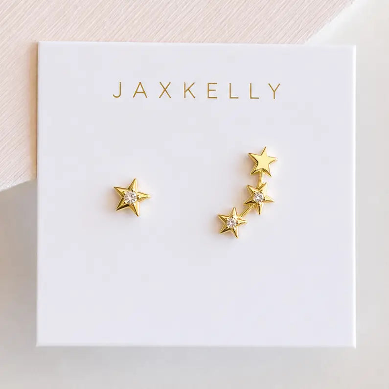 Complements - Star & Constellation - Gold Earrings