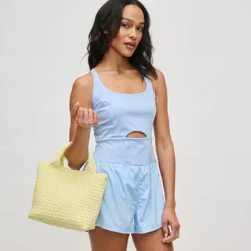 Sky's the Limit Small Woven Neoprene Crossbody