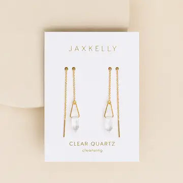 Threader Gold Earrings