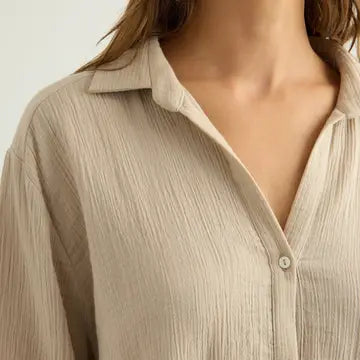 Aura Maxi Shirt
