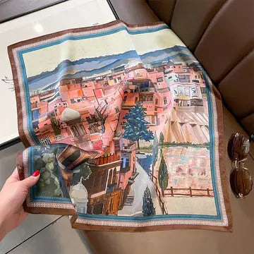 Silk Square Scarf