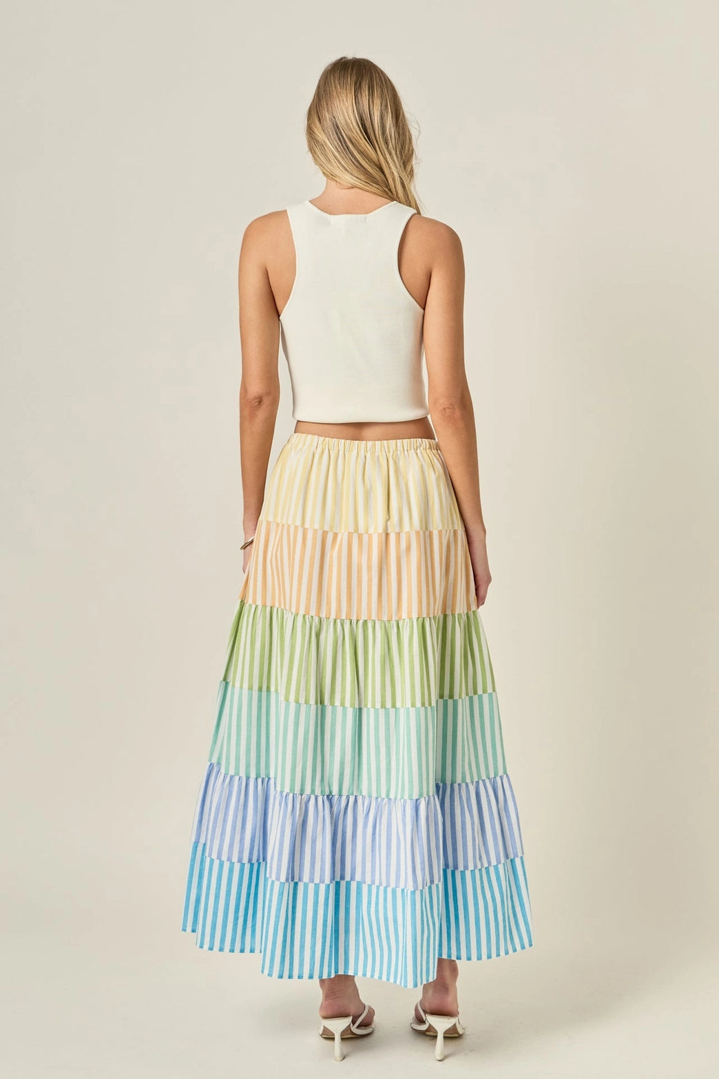 The Pastel Tier Skirt