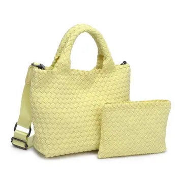 Sky's the Limit Small Woven Neoprene Crossbody