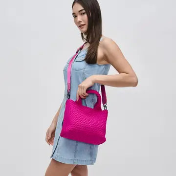 Sky's the Limit Small Woven Neoprene Crossbody