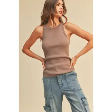 Classic Ribbed Tank Top