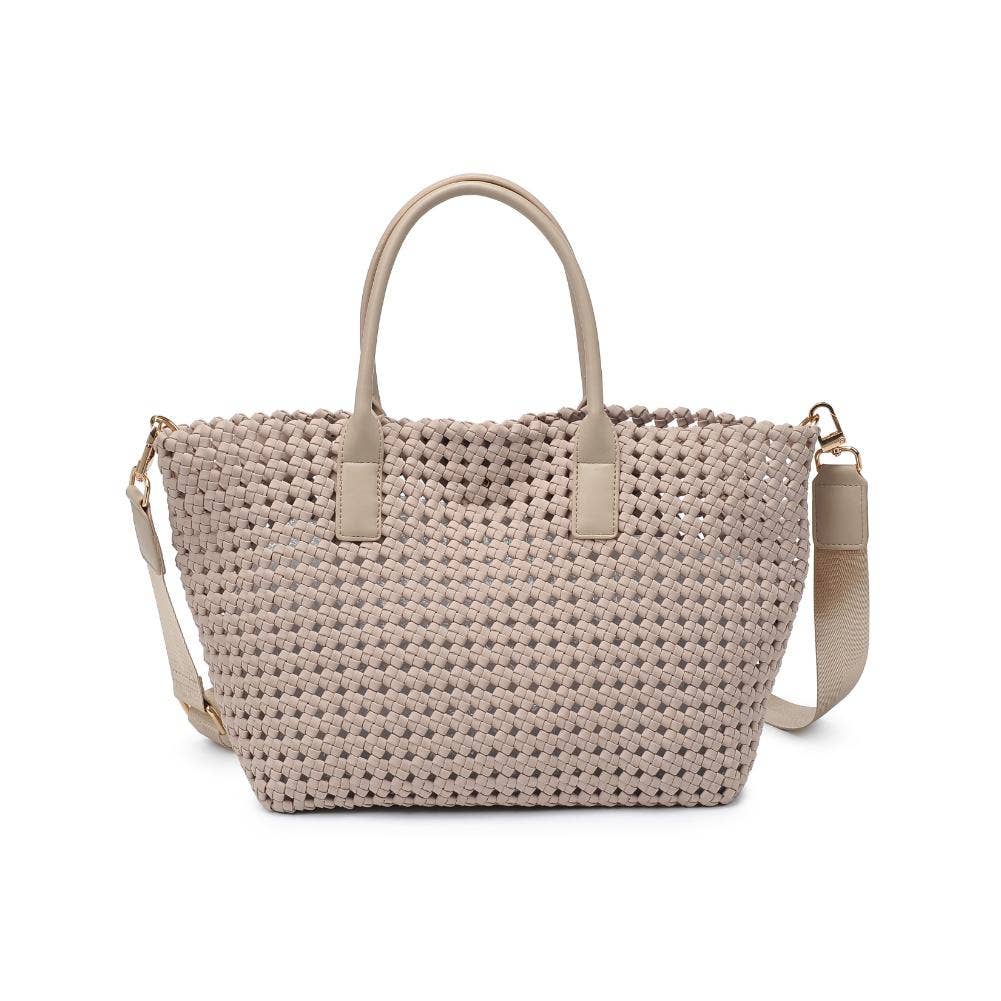 Solstice Medium Hand Woven Knot Tote
