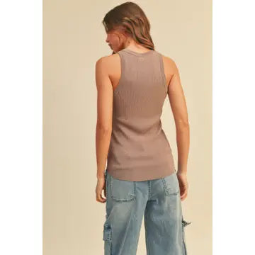 Classic Ribbed Tank Top