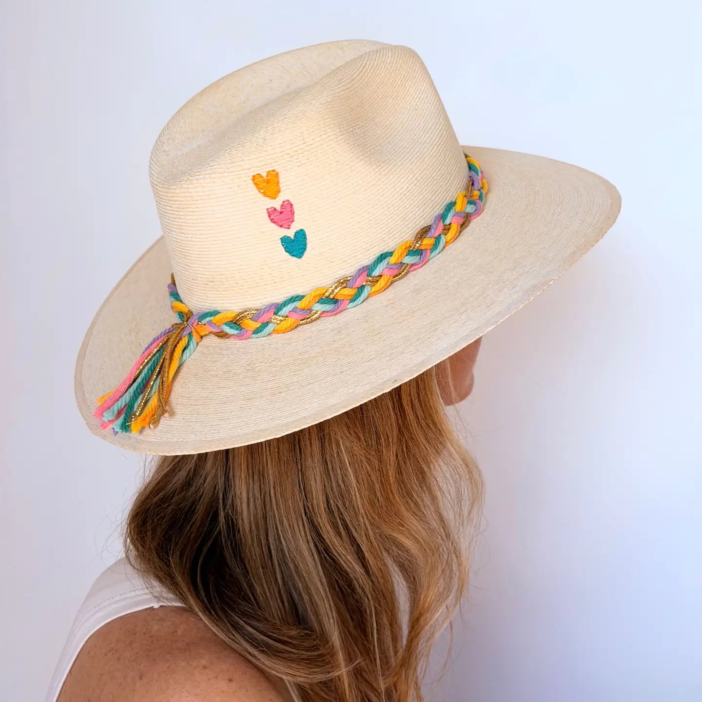 Vertical Hearts Hat