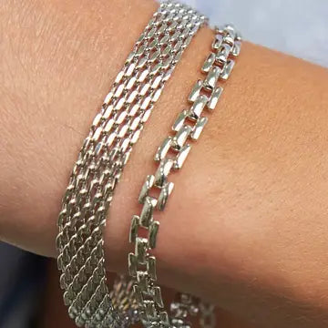 Waterproof Squared Chain Bracelet