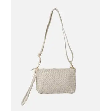 Fabrie | Woven Leather Crossbody Bag