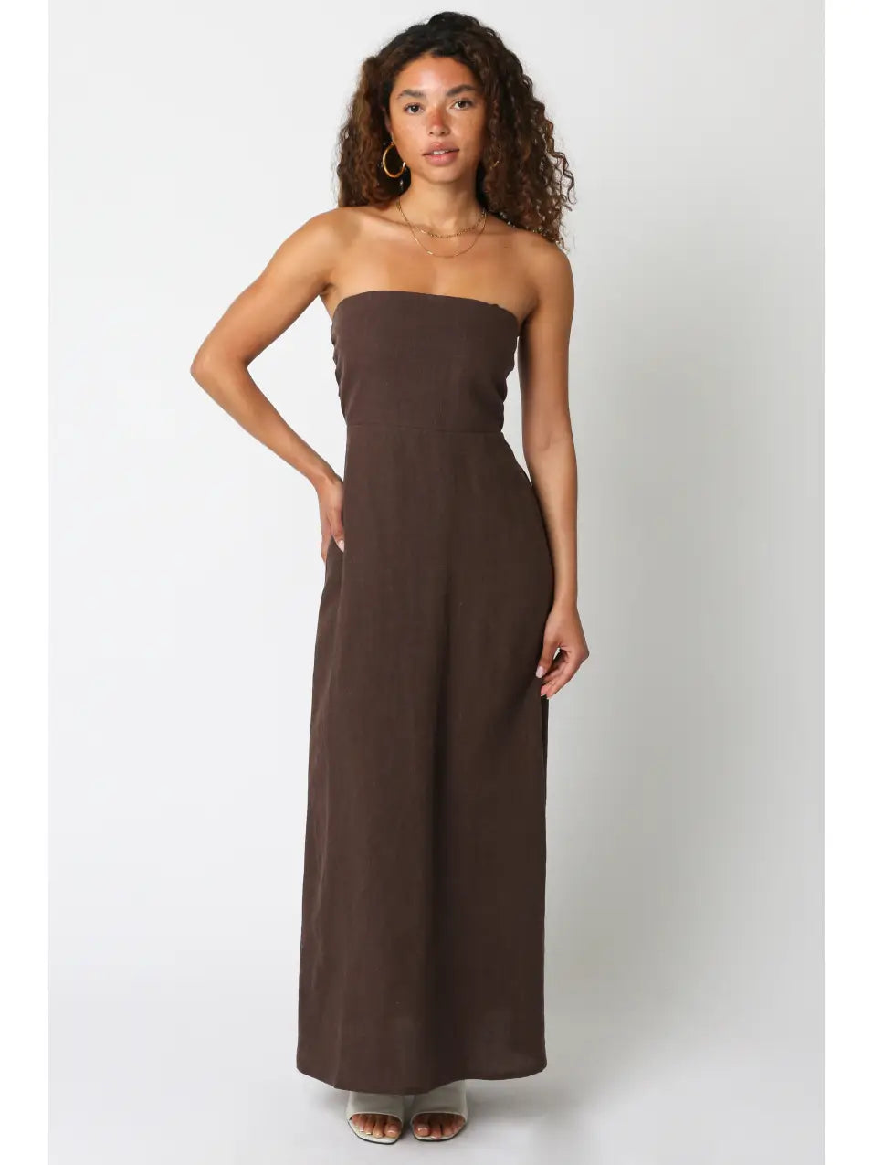 Irise Linen Maxi Dress