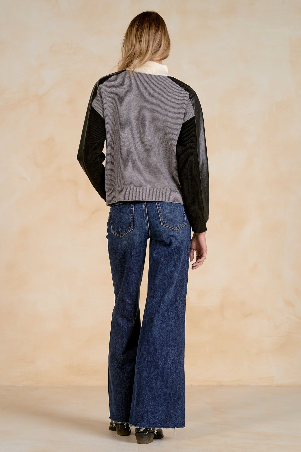 The Aspen Mixed Media Sweater